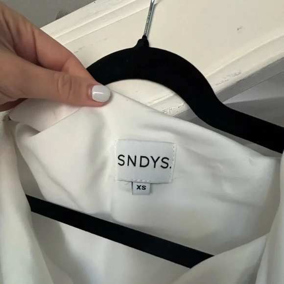 SNDYS. White Maxi Dress Bridal - Picture 6 of 6